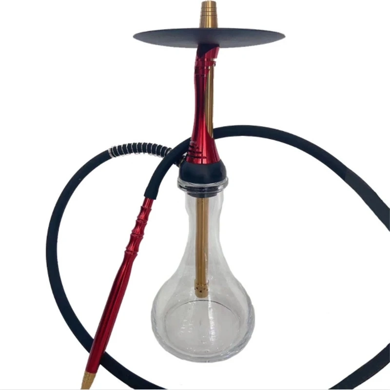 Jiju Arab Hookah Set Factory Direct Sale Custom Aluminum and Glass Hookah Shisha