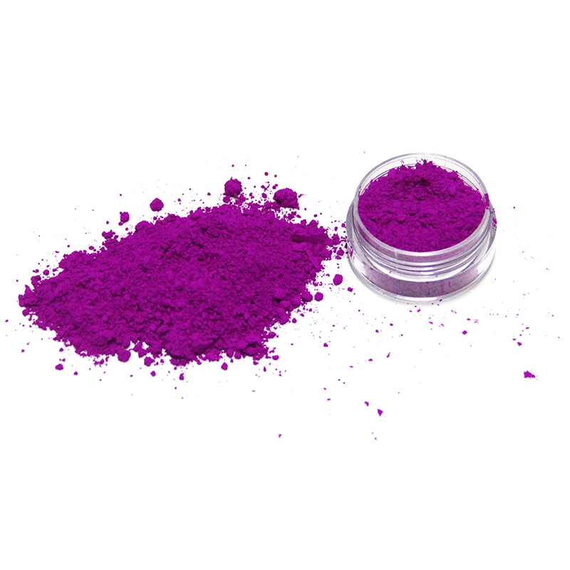 Pigment fluorescent violet-néon très brillant pour l'encre et la peinture
