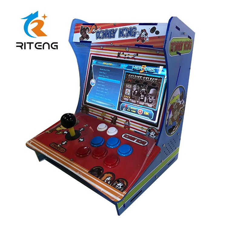 Super Mini Máquina Bartop botones Arcade Arcade Gabinete 2020 en 1 máquinas de juego Multi Joystick Juegos Arcade Juegos de Street Fighter