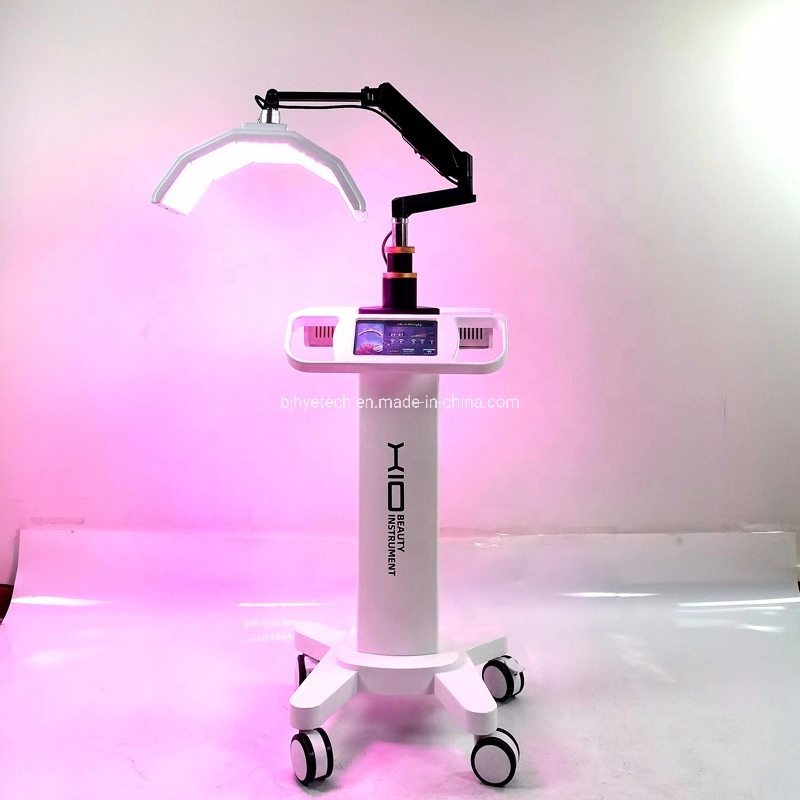 LED de terapia facial máquina de luz vermelha do PDT Amarelo Azul cuidado da pele rejuvenescimento Cuidados Faciais Dispositivo Fotodinâmica