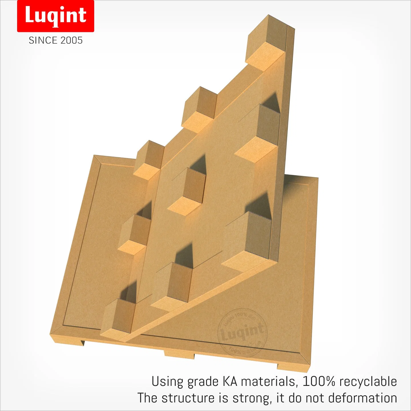 Paper Tray, 2-Way & 4-Way Paper Honeycomb Core Pallet with High Load Bearing