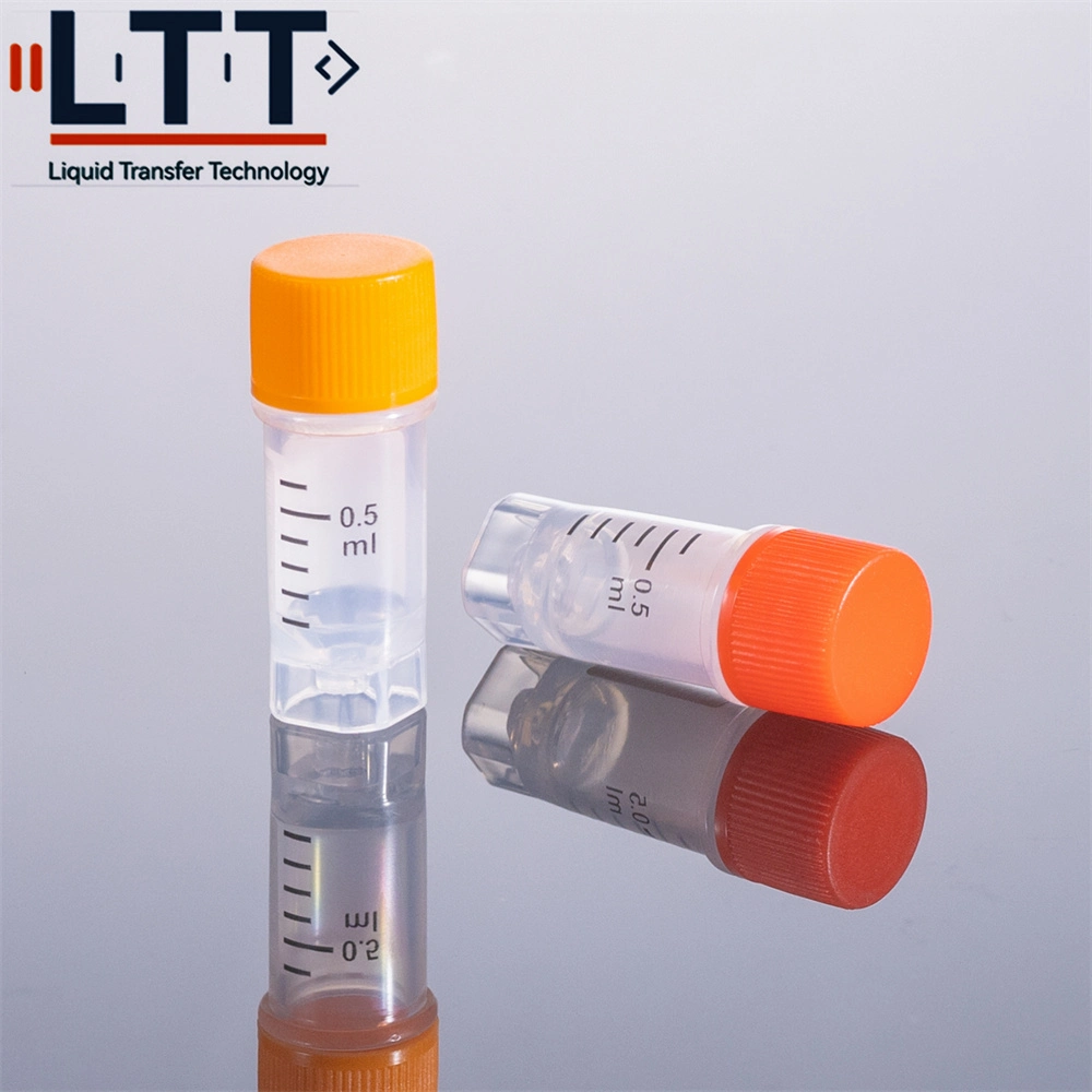 Laboratory Use with -190 Freezing Storage Liquid Nitrogen Tank Tube 10ml Cryopreservation Folder Other Accessories Centrifuge Tube