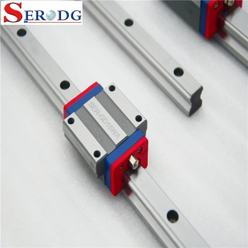 Günstige Hgr15 Hgr20 Hgr25 Hgr30 Linear Guide Rail Linear Guide Blocklager für CNC-Maschine