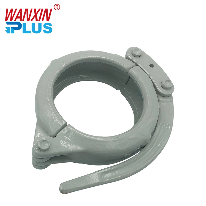 Wanxin/Customized DN75 Snap DN125 Repair Stainless Steel Engine Parts Concrete Pipe Clamp ODM