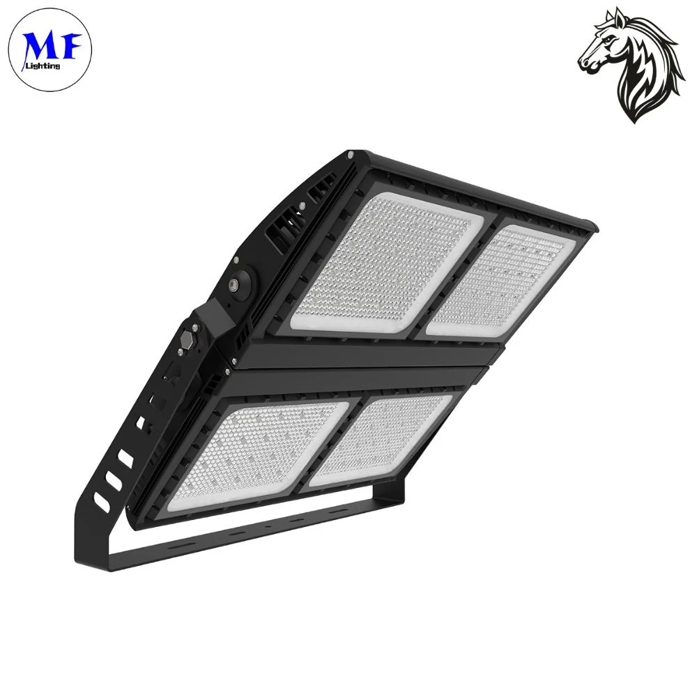 Lámpara de foco impermeable de alta potencia FCC ETL IP66 200W-400W 800W 1200W Luz LED de inundación con Dali Dimming para el relleno de existencias Junkyard Iluminación de espacios abiertos de puertos