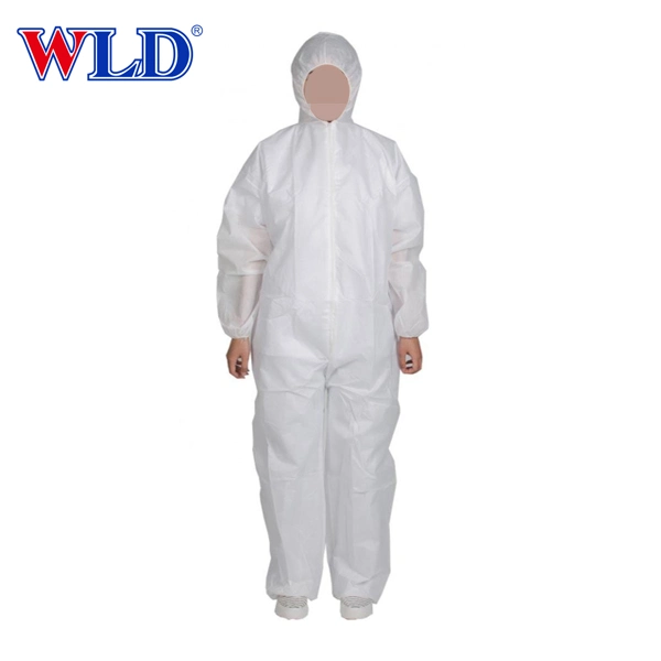 Hospital Type 3/4/5/6 Chemical Overalls Disposable Medical Protective PP Coverall Clothing