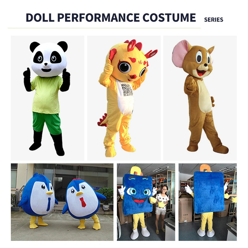 OEM ODM Factory Lovely Soft Plush Bear Animal Customized Professional Mascot Costumes