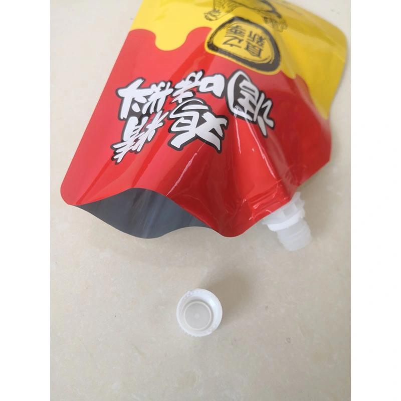 Plastic Multi Layer Composited Film Sauce Pouch Packaging for Condiment and Seasoning