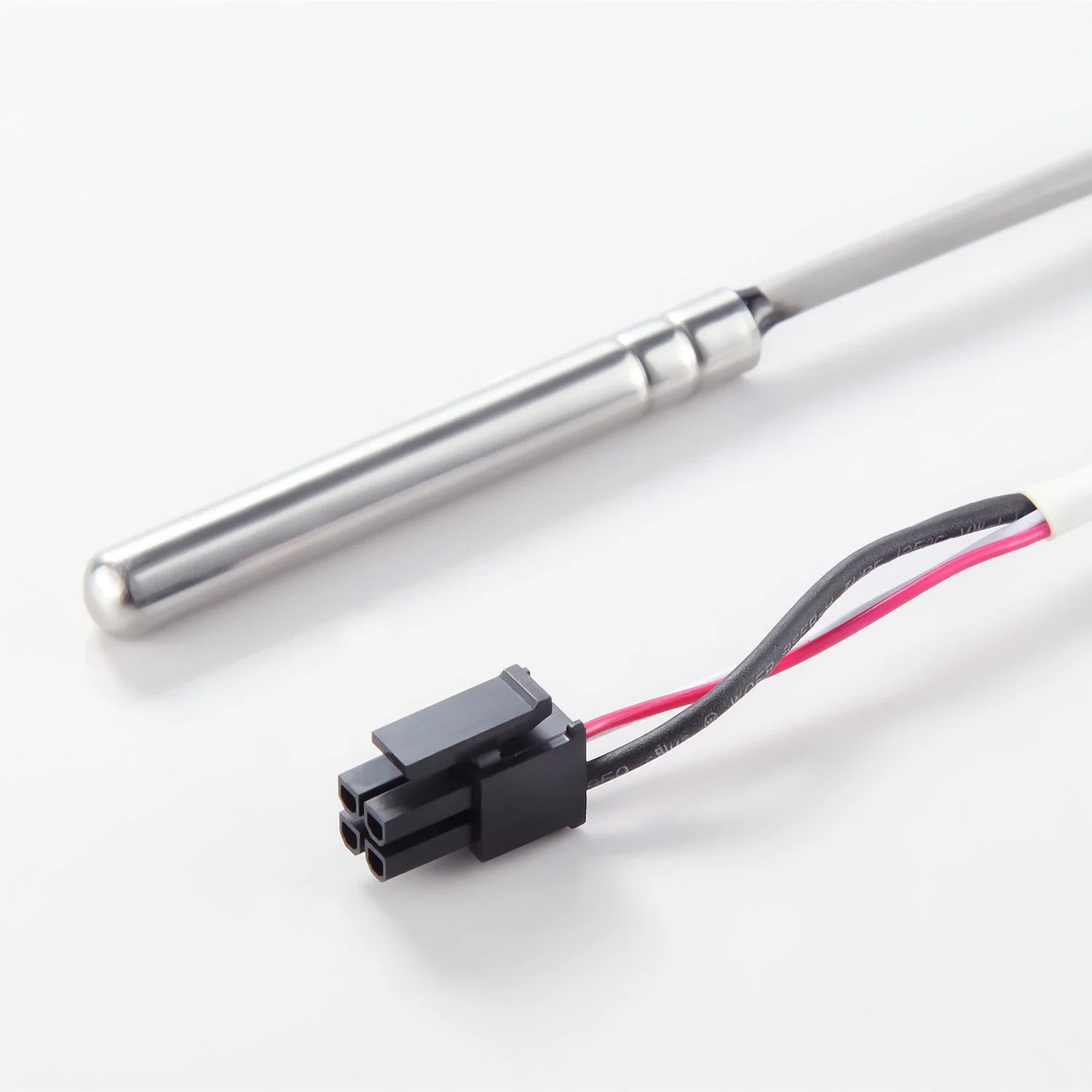 PT100 PT1000 Rtd Platinum Resistance Sensor 2 Wires Thermocouple &Phi; 3*20mm Probe with PTFE Shield Cable Temperature Sensor