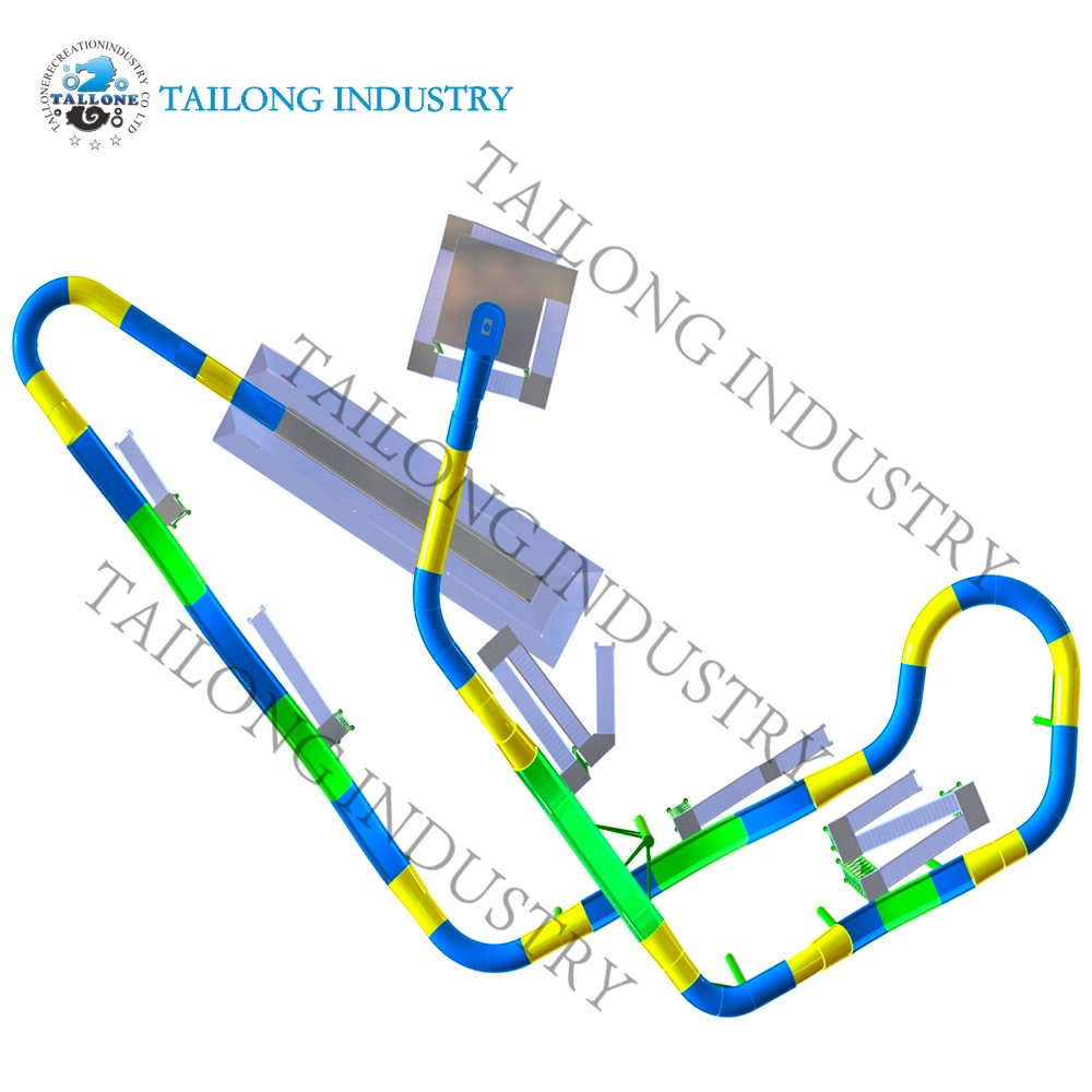 Водное горное водное скольжение оборудования для игры в аквапарк