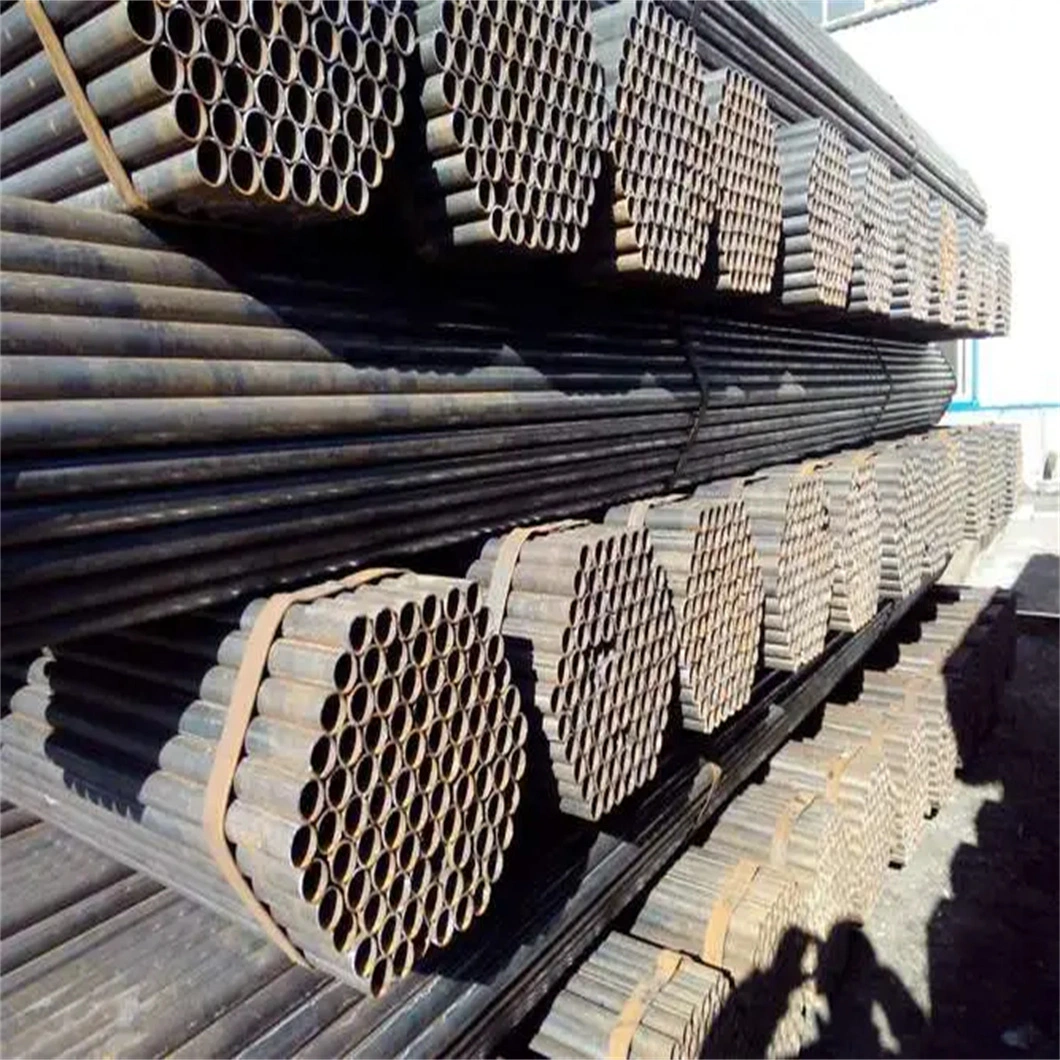 High Strength Welded Pipe Big Diameter ERW Pipe API Pipe LSAW Steel Pipe Long Straight Welded Seam Steel Pipeline Ms Low Carbon Steel Straight Seam Welded Pipe