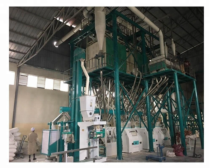 Small-Scale Automatic Wheat Corn Flour Machine with Daily Output of 20 Tons