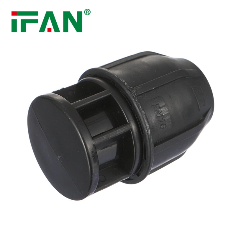 Ifan Agricultural Irrigation PP Plug HDPE Pipe Compression Fittings