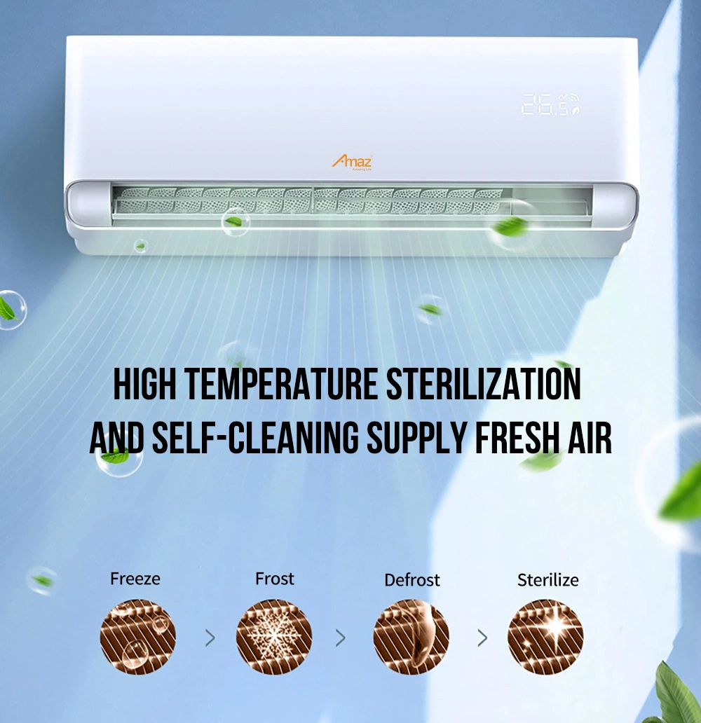 Popular Split Air Conditioner R410A DC Inverter AC a++