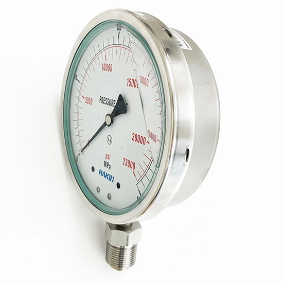 All Stainless Steel Ultra High Pressure Gauge