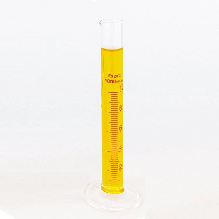 Glass Measuring Cylinder with Round Base