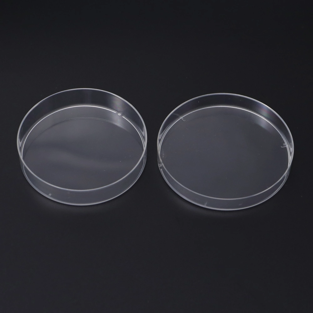 Customized 100mm Clear Transparent Sterile Plastic Glass Virus Culture Laboratory Disposable Dish