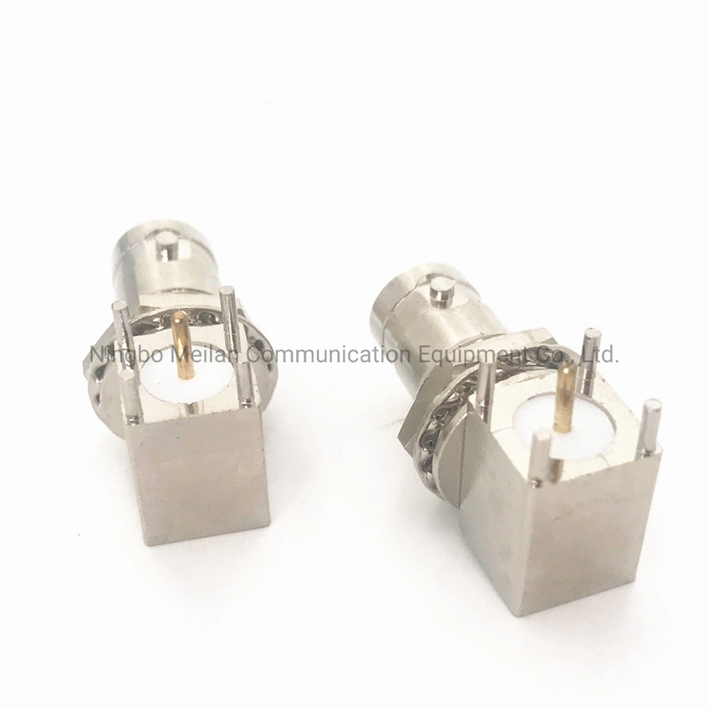 BNC-Kwe 90 Degrees Copper Female Waterproof BNC Connector