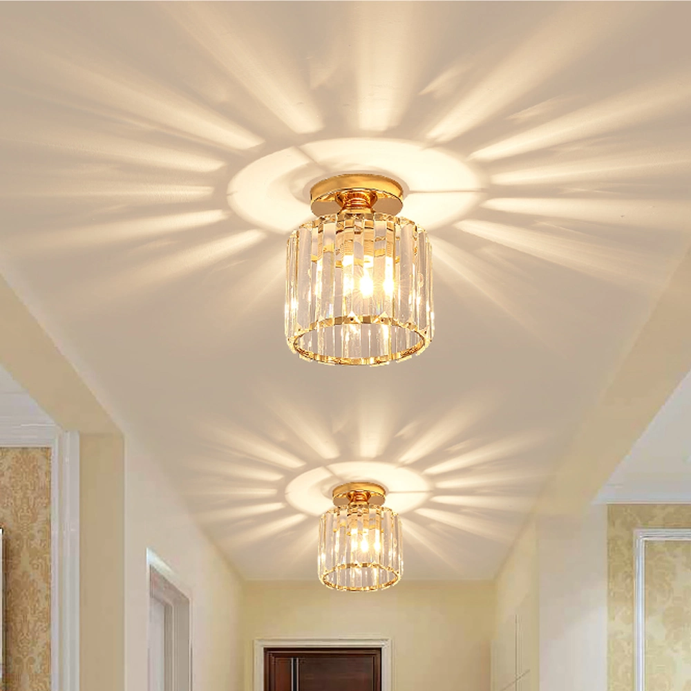 Nordic Modern LED Chandelier Hotel Restaurant Luxury Crystal Ceiling Lamp