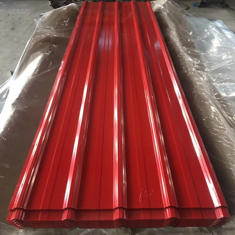 0.10 - 0.70mm PPGI Galvanized Color Coated Roofing Sheet