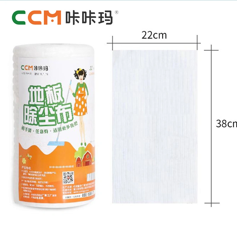 Wholesale/Supplier Factory Manufacture Foldable Eco-Friendly Environmental Microfibre Disposable Nonwoven Dry Wipes Mop Cleaning Cloth