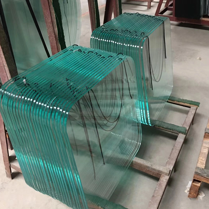 8mm 10mm 12mm 15mm Thickness Green Color Double Glazing Tempered Glass for Outdoor Building Door