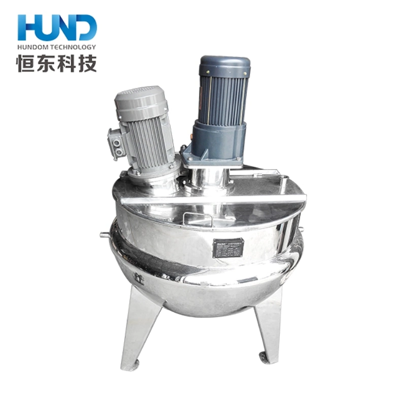 Stainless Steel Industrial Double Jacketed Cooking Equipment for Tomato Sauce