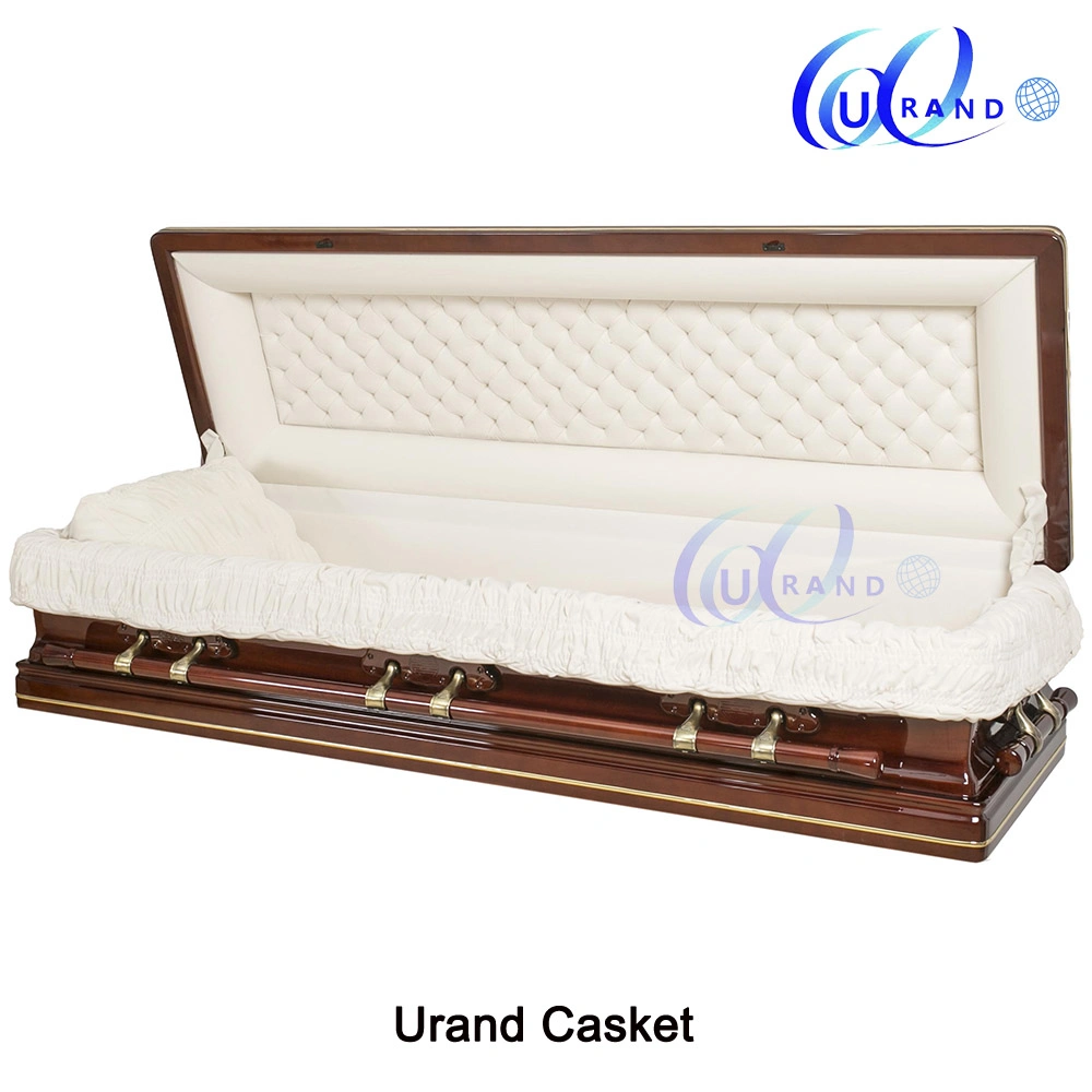 High Gloss Full Couch Wooden Casket Not Metal Casket