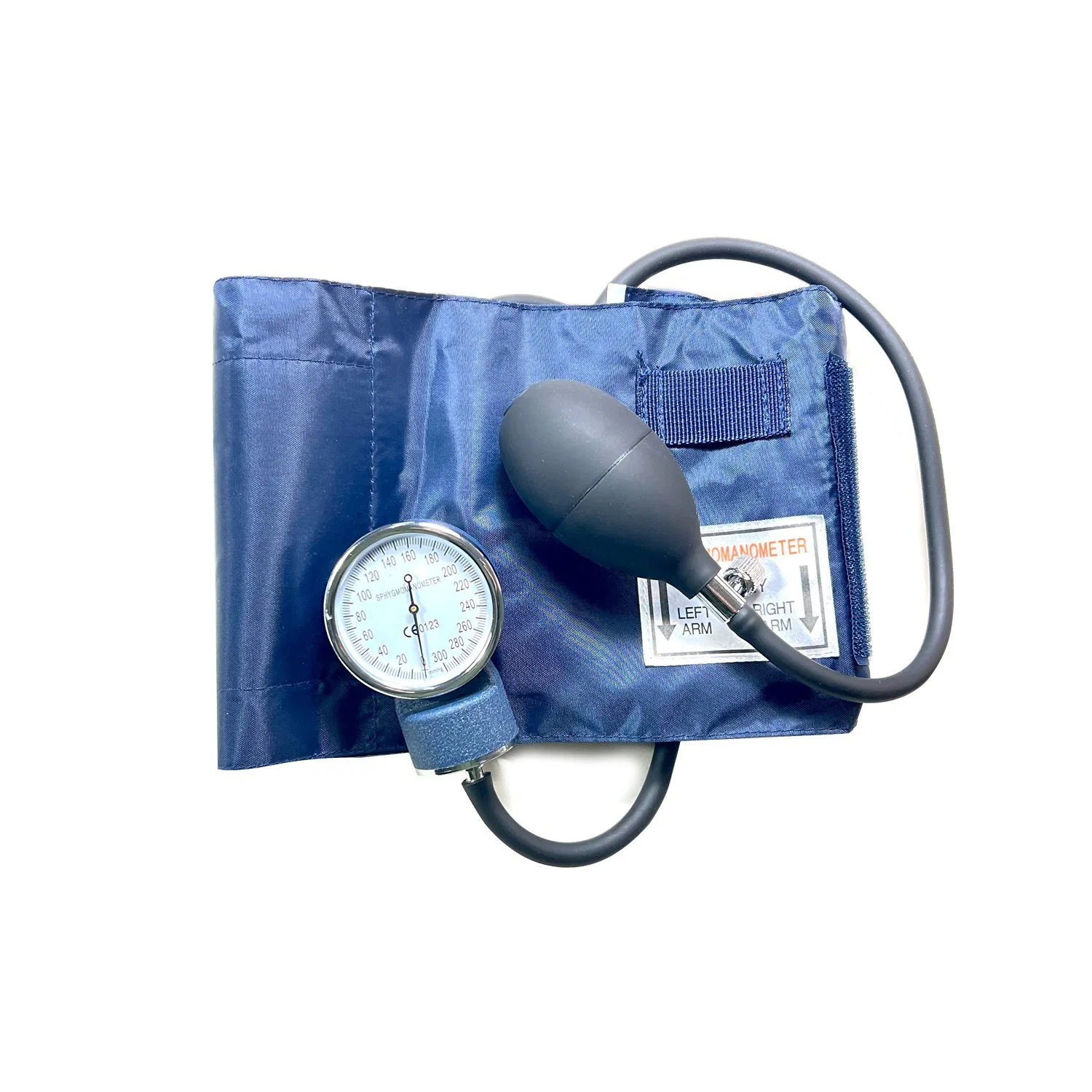 Deluxe Professional Medical Blutdruck-Monitor Aneroid Palm Typ Sphygmomanometer Doppelschlauch-Sphygmomanometer