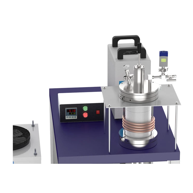 15kw Induction Heating System with 8.5" Quartz Tube & Temperature-Controller up to 2000c