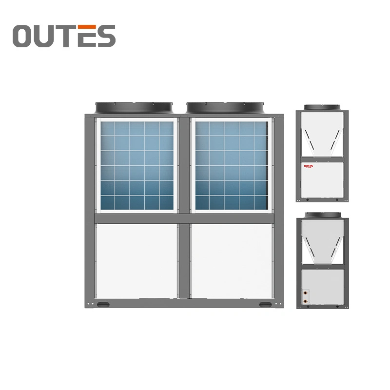 ضاغط الهواء الخارجي من الماء إلى مضخة الحرارة المحيطة المنخفضة نظام تدفئة المنازل