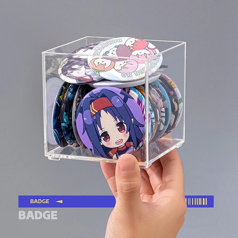 Hanging Badges Display Container Storage Box