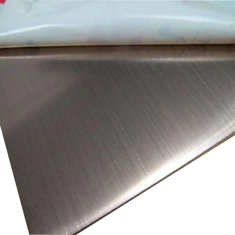 Brushed Stainless Steel Sheet for Hotel Decoration 201 202 304 304L 316 316L