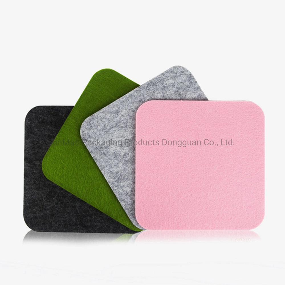 Felt Computer Mouse Pad in Coaster Placemat Promotional Gifts Mats