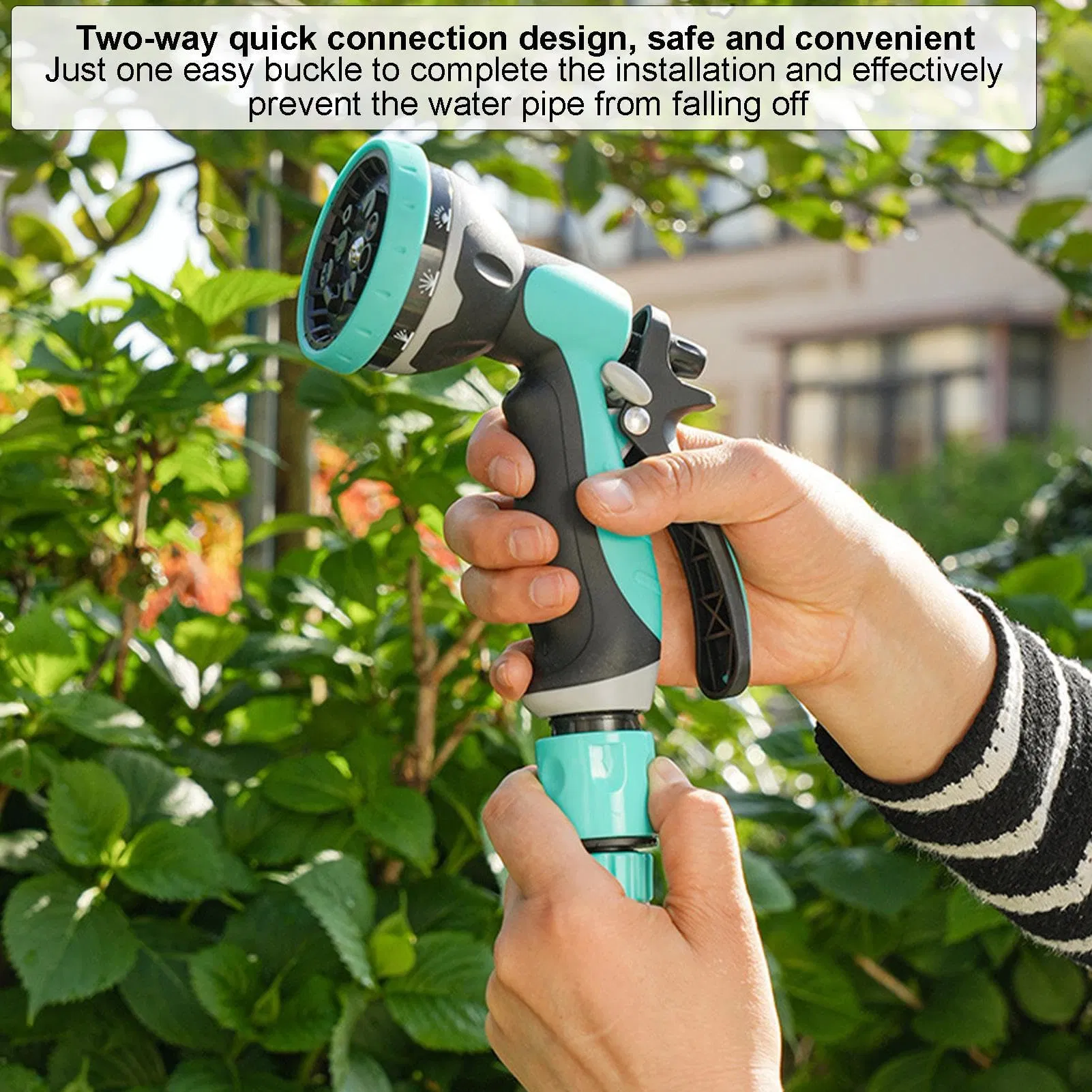 Discount Price High Pressure Spray Nozzle Curly Watering Greenhouse Yard Garden Hose