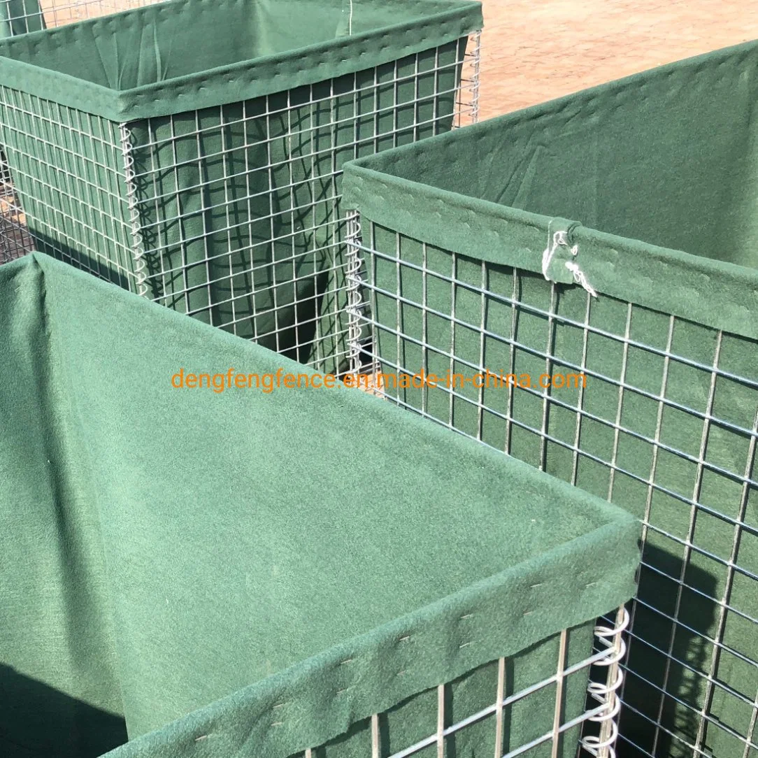 High Security Defensive Barriers with Force Protection Mil Units of Hesco Barrier