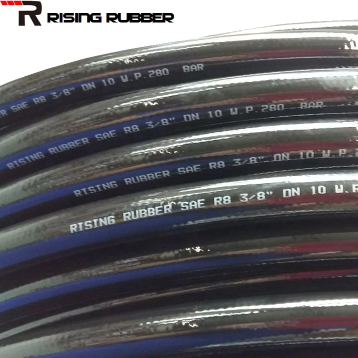 SAE R7 High Pressure Flexible Nylon Rubber Hose