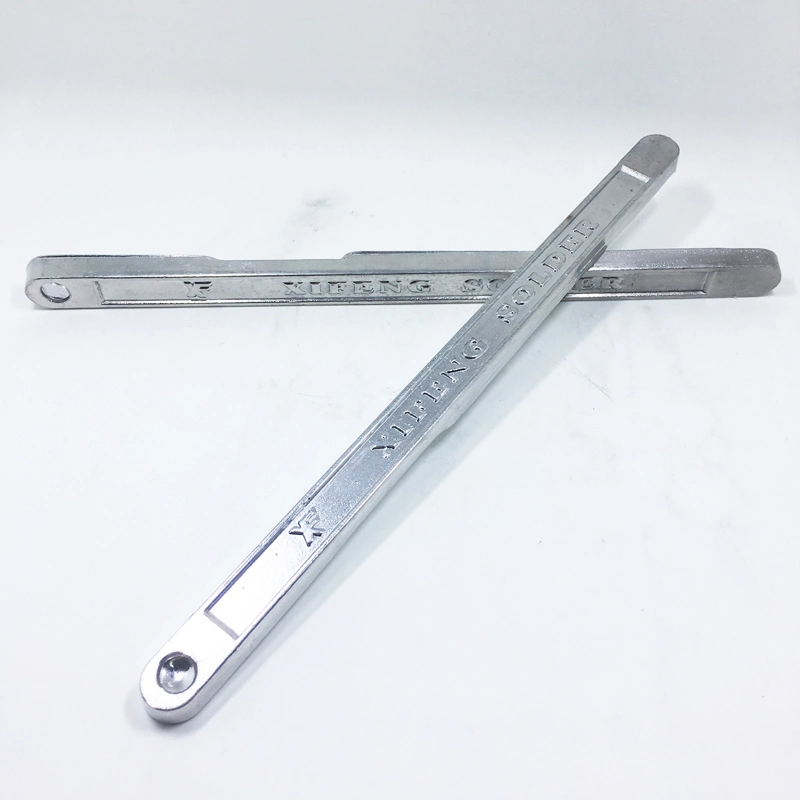 Sn45 / Pb55 Solder Bar Flux Colophony Oxidation Nickel Germanium for Security Devices