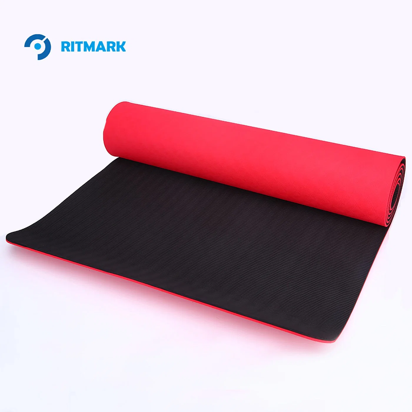 Des tapis de yoga Ritmark texturée de fournir les poignées antidérapant pour la stabilité