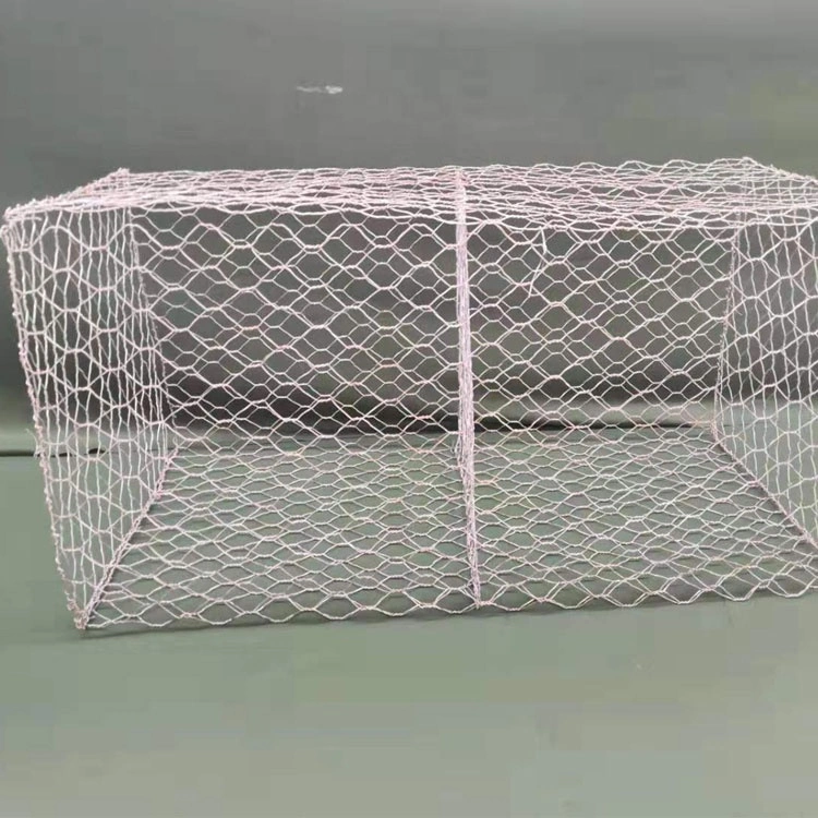 Granite Hexagonal Plastic Iron Wire Gabion Mesh Retaining Wall