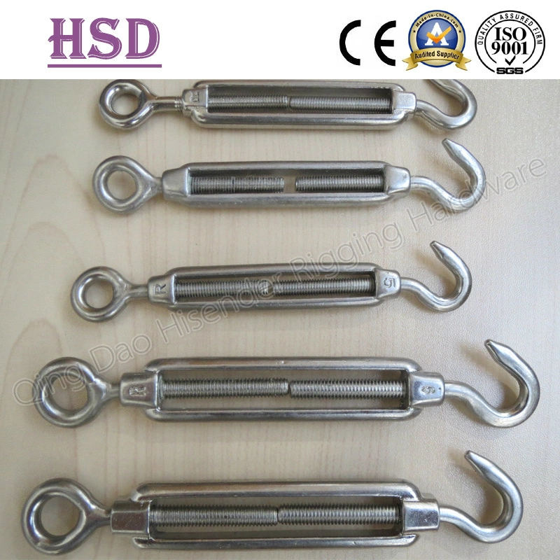 Ss316, Ss304 Turnbuckle, JIS Frame Type, European Frame Type, Us Type Forged, DIN1480, DIN1478