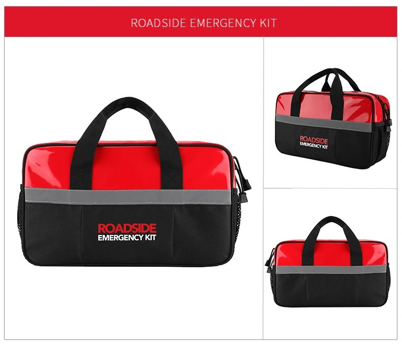 Portable de coche en el exterior de la bolsa de primeros auxilios Kit de herramientas de emergencia