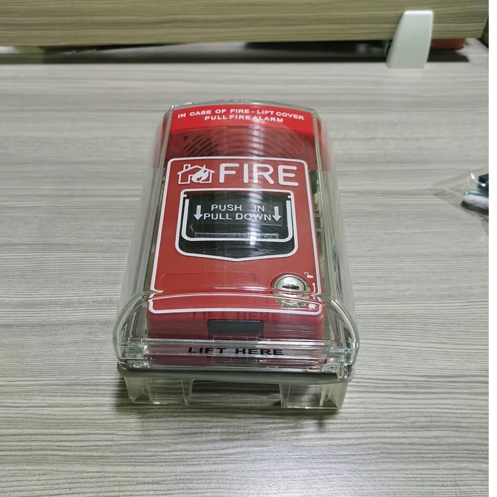 Fire Alarm Emergency Manual Call Point Shell Transparent Protection Cover