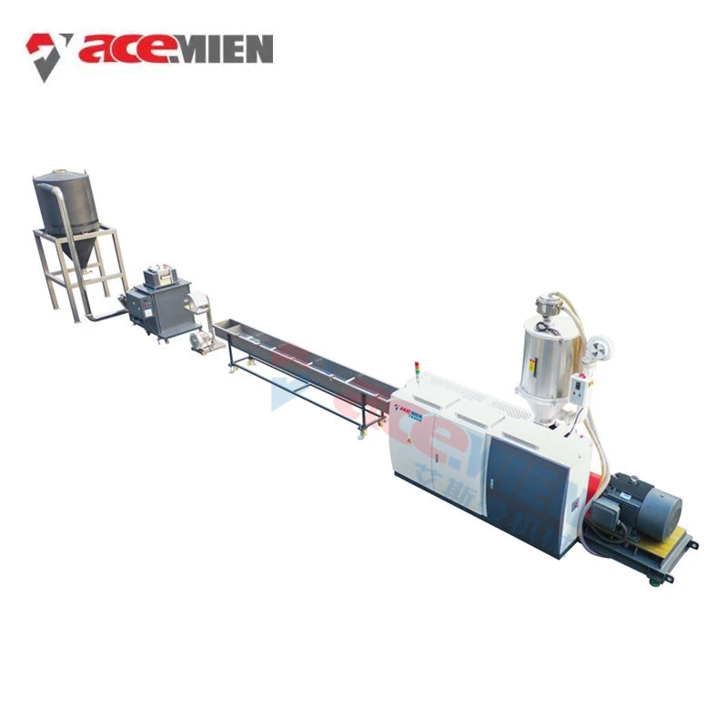 Waste Plastic Extrusion Machine with Recycled Pellets Equipment