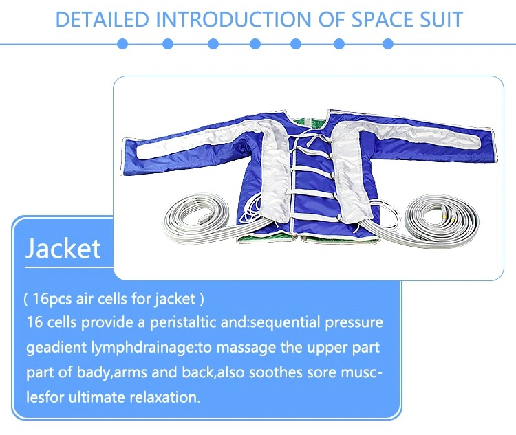 24 Air Bags Pressure Compression Pressotherapy Lymphatic Drainage Machine