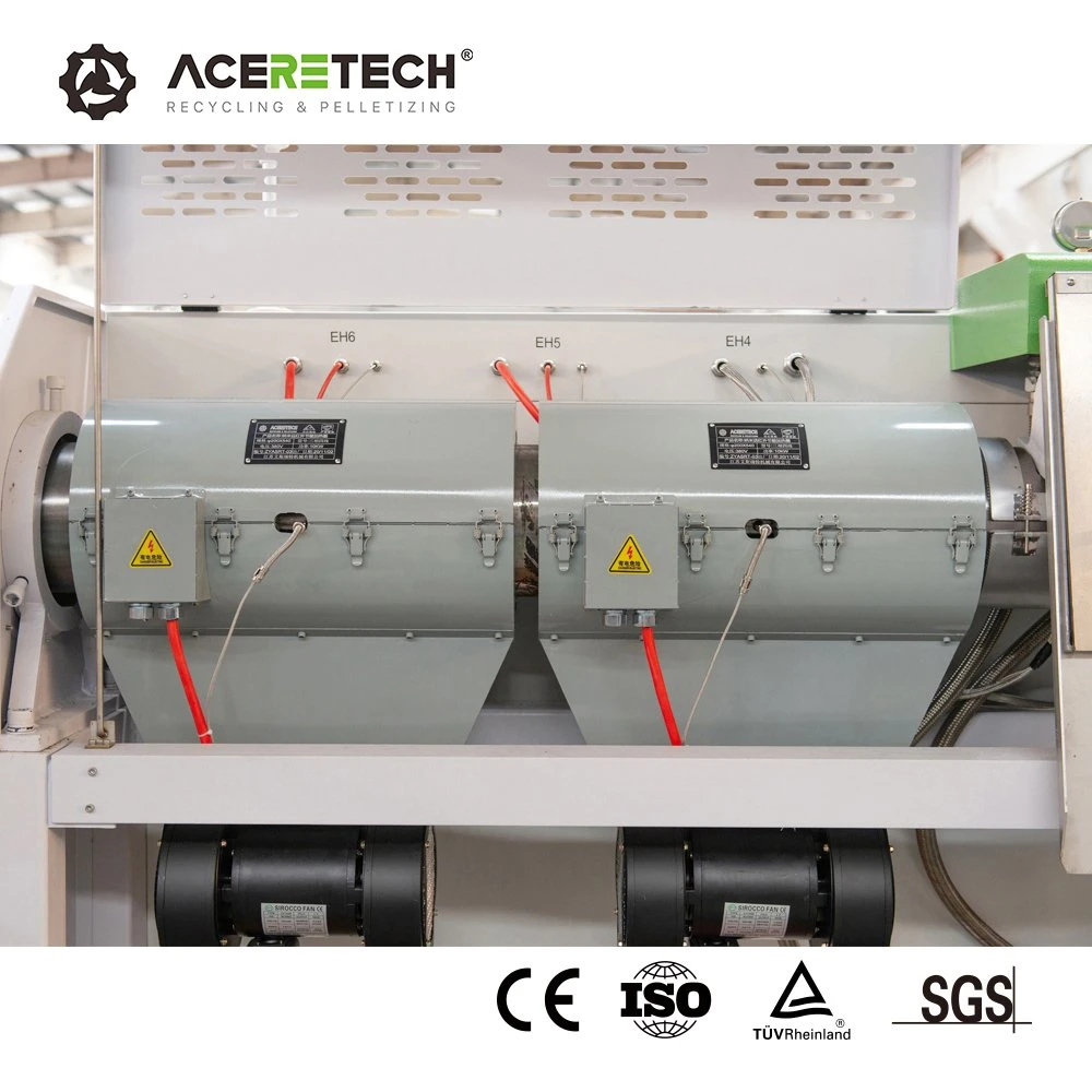 Aceretech Economic China PVB Flakes Recycle Plastic Pelletizer Machine