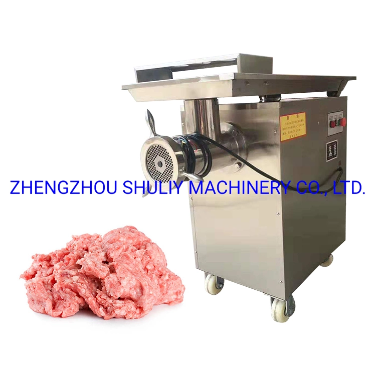 Industrial Electric Frozen Meat Grinder Stainless Steel Metal Meat Grinder