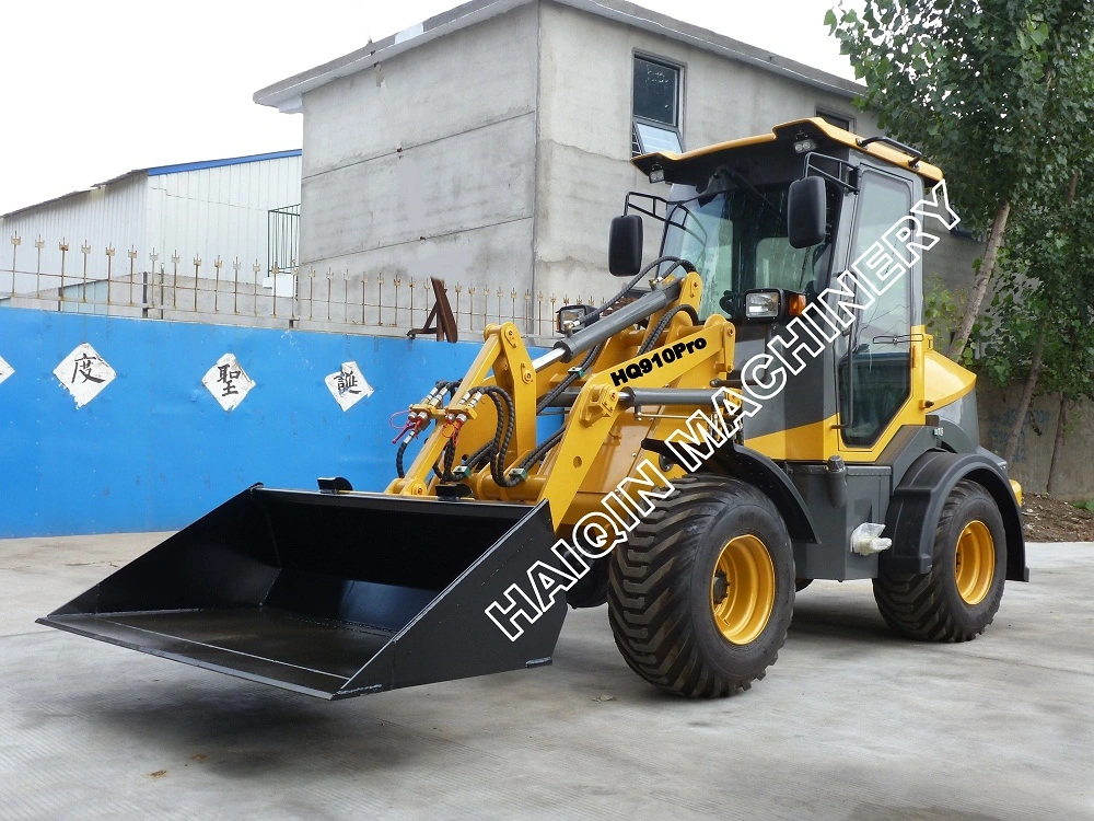 China CE Approved (HQ910J) with Hopper Mini Garden Electric Battery Loader