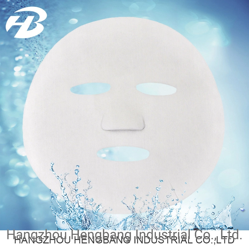 Masque facial hydratant à base de seagrape certifié biodégradable SGS en tissu non tissé.