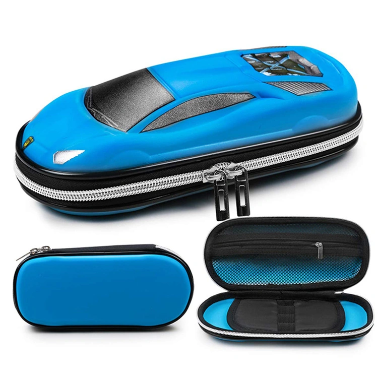 Nueva llegada Alquiler de forma Cool Hard Shell personalizados portátil impermeable EVA Papelería/Pen lápiz caso